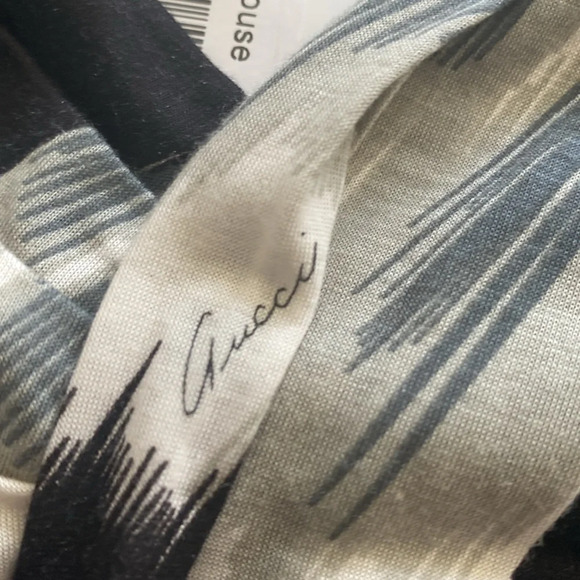 Gucci tank top with gathered front and abstract design - Picture 9 of 10